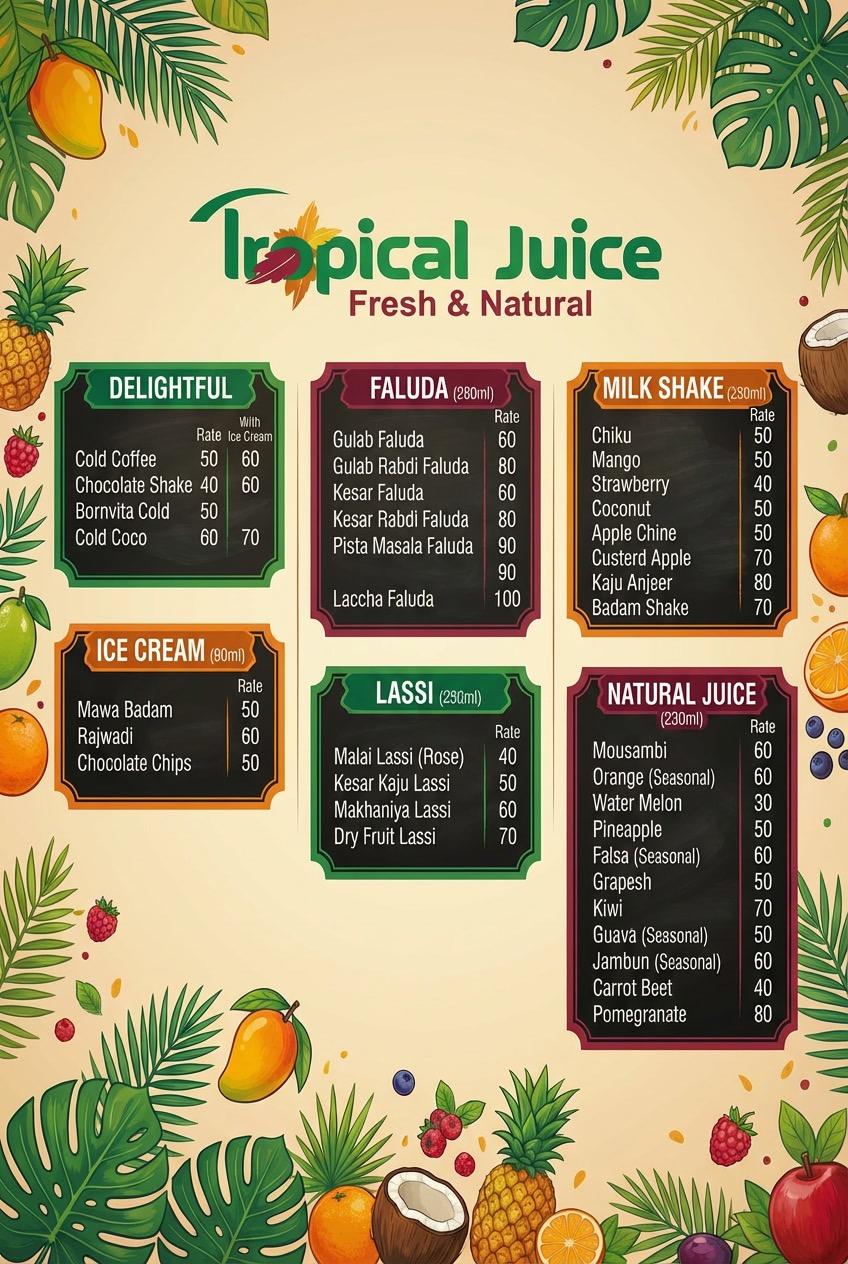 Tropical Juice Fresh & Natural - Anand Nagar