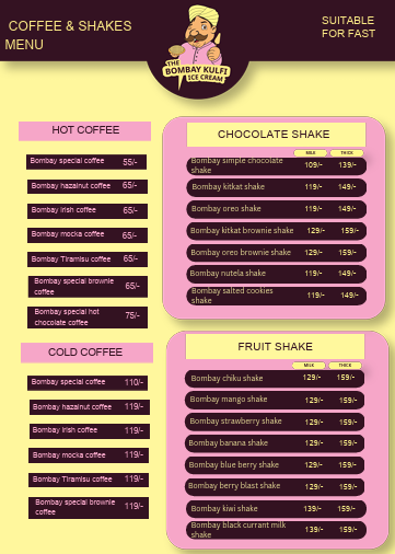 The Bombay Kulfi Ice Cream - Nikol