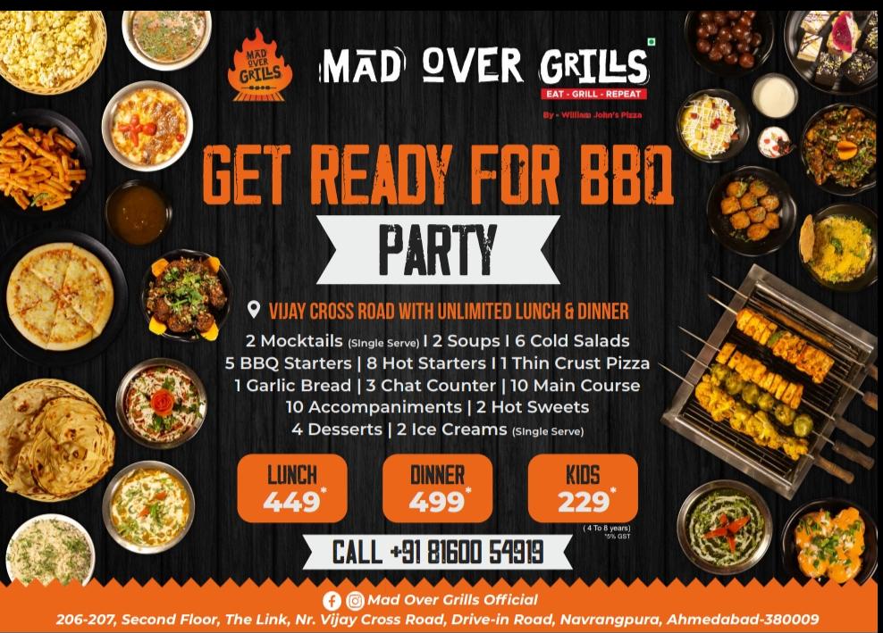 Mad Over Grill - Vijay Cross Road