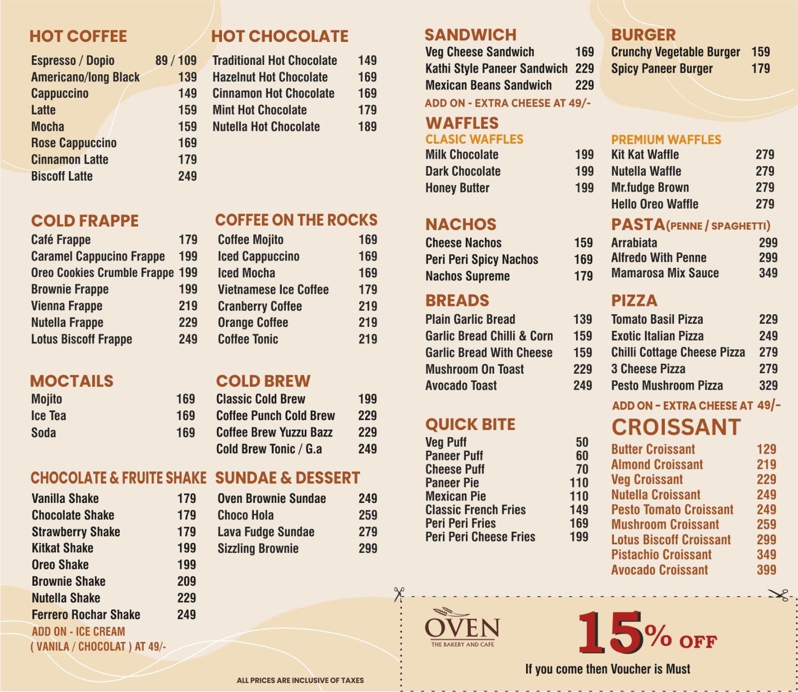 Oven The Bakery & Cafe - Motera