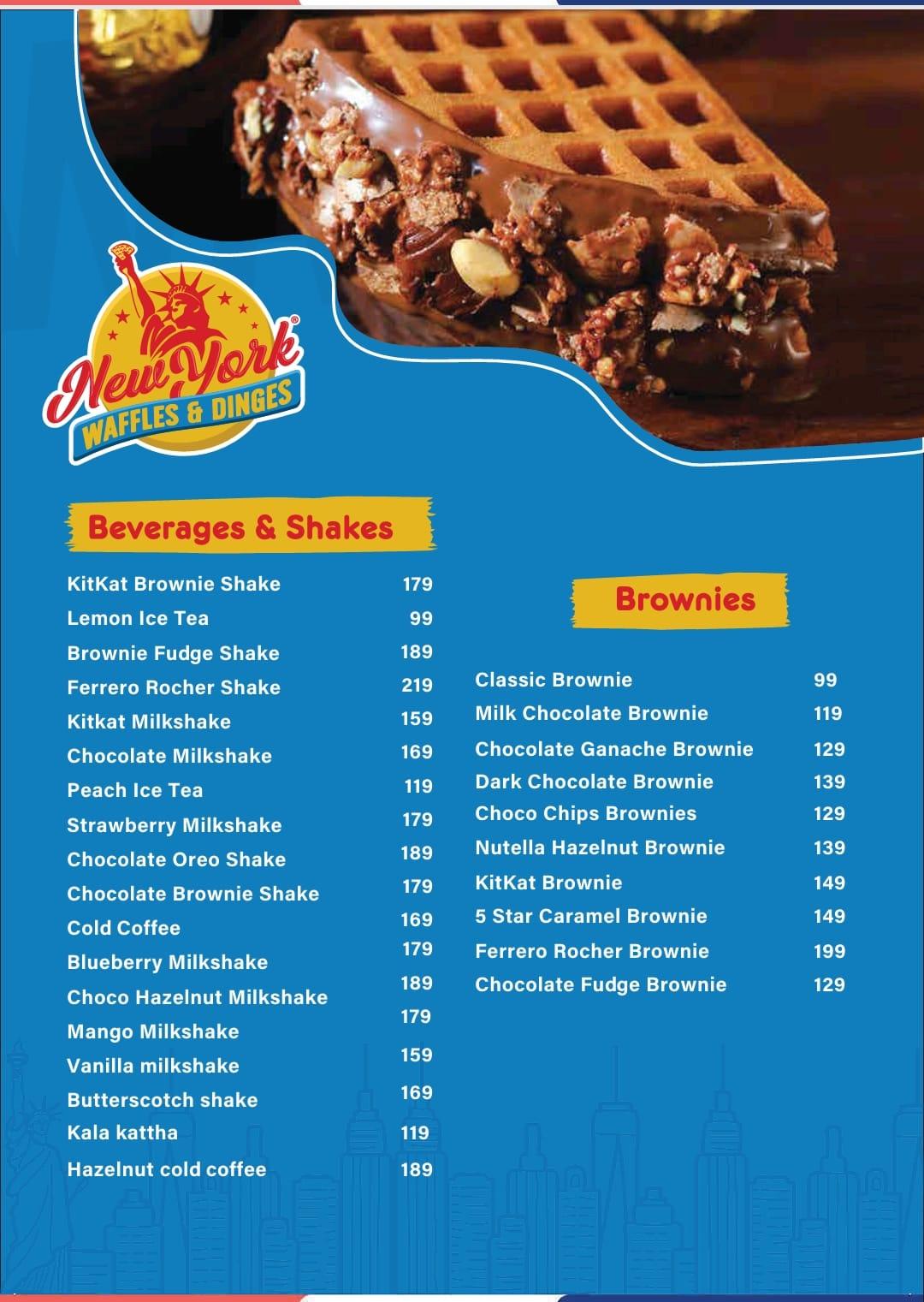 New York Waffles & Dinges - Kudasan, Gandhinagar