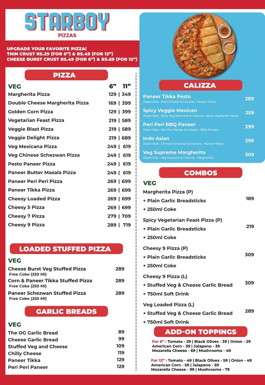 Starboy Pizza Shakes - Kudasan, Gandhinagar