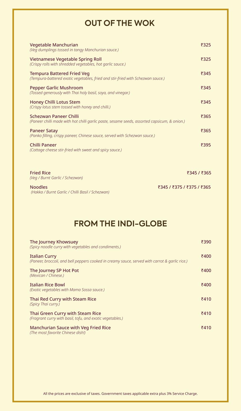 The Journey Restaurant - Bhat