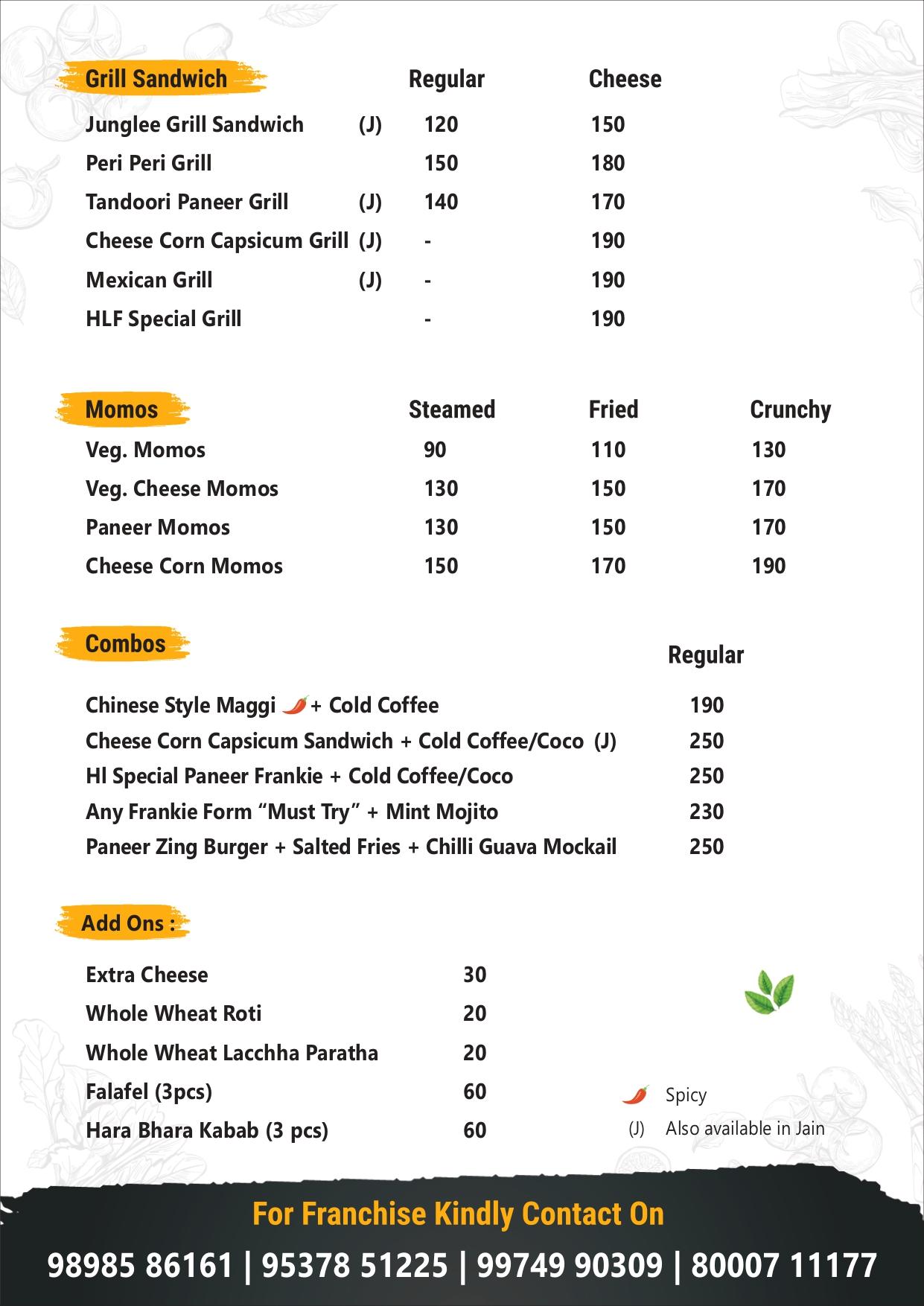 HL Frankie - Kudasan, Gandhinagar