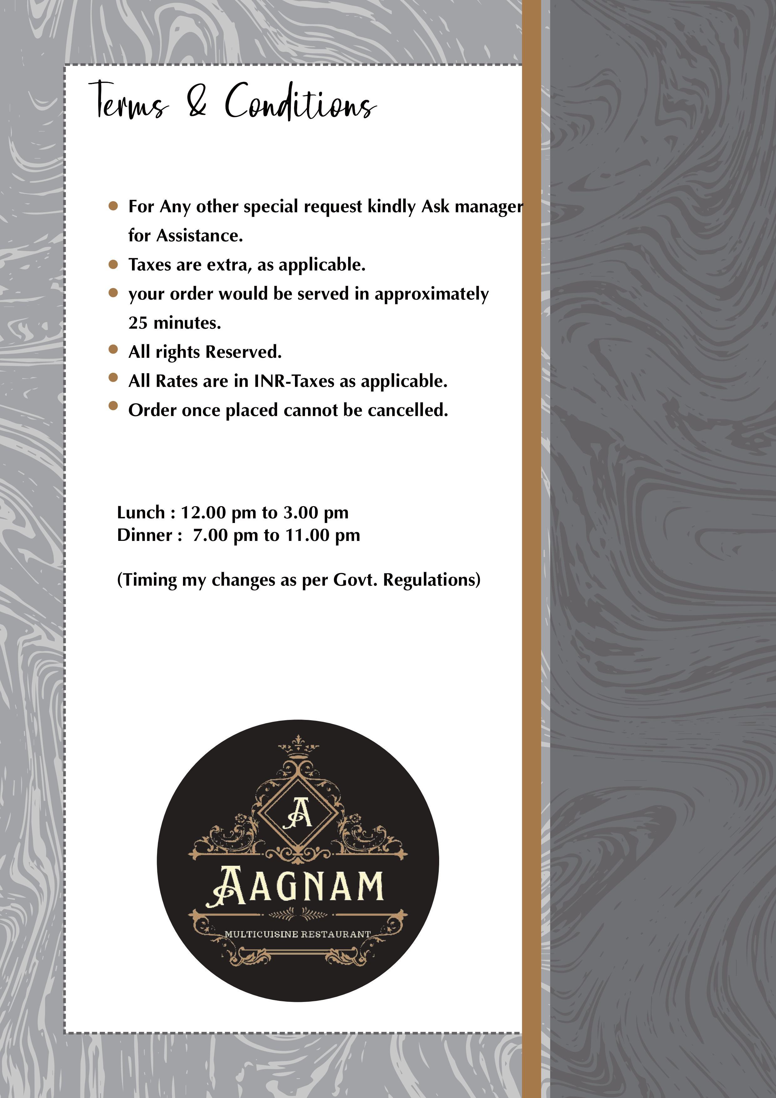 Aagnam Multicuisine Restaurant - Chandkheda