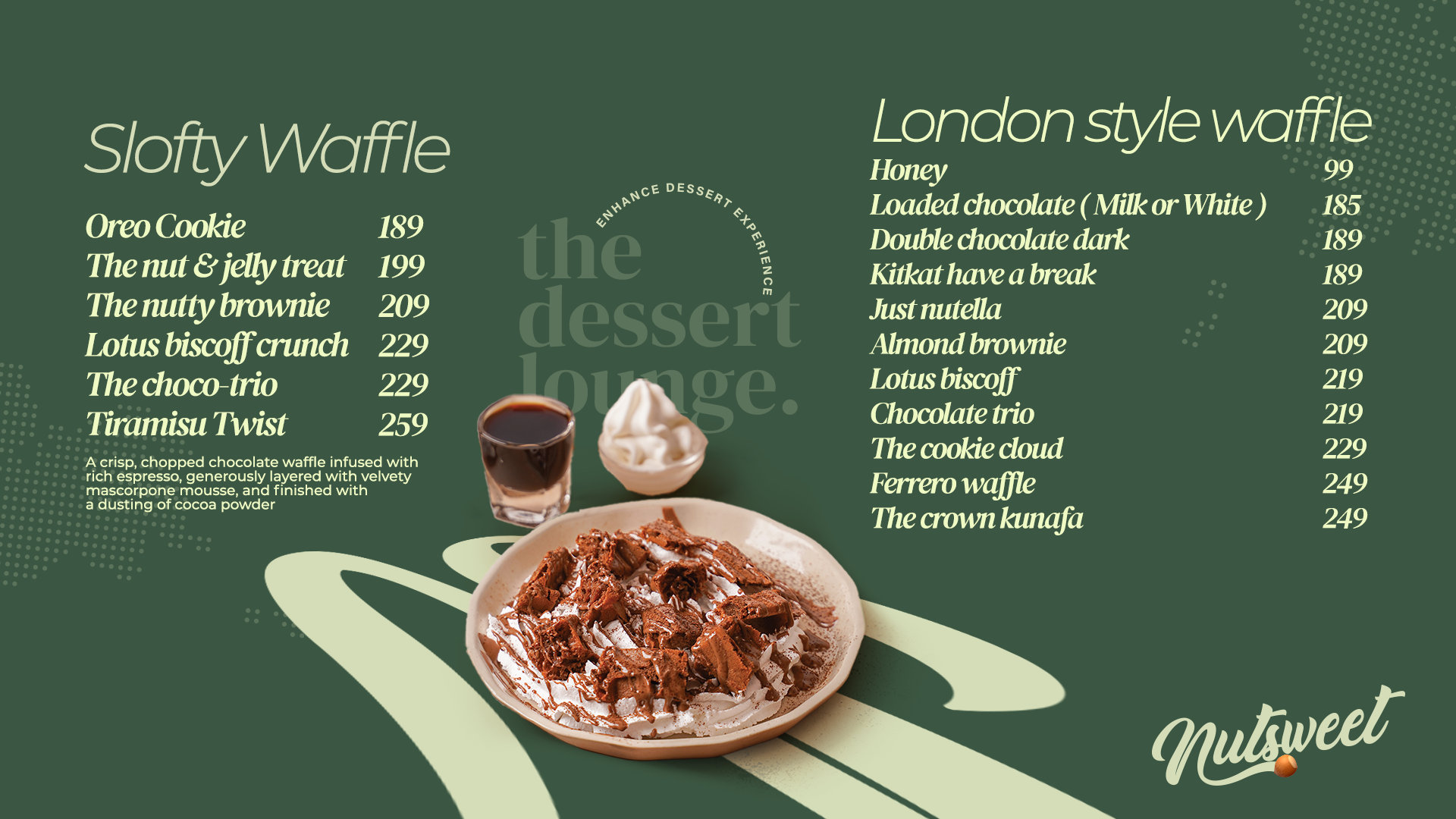 Nutsweet The Dessert Lounge - Navrangpura