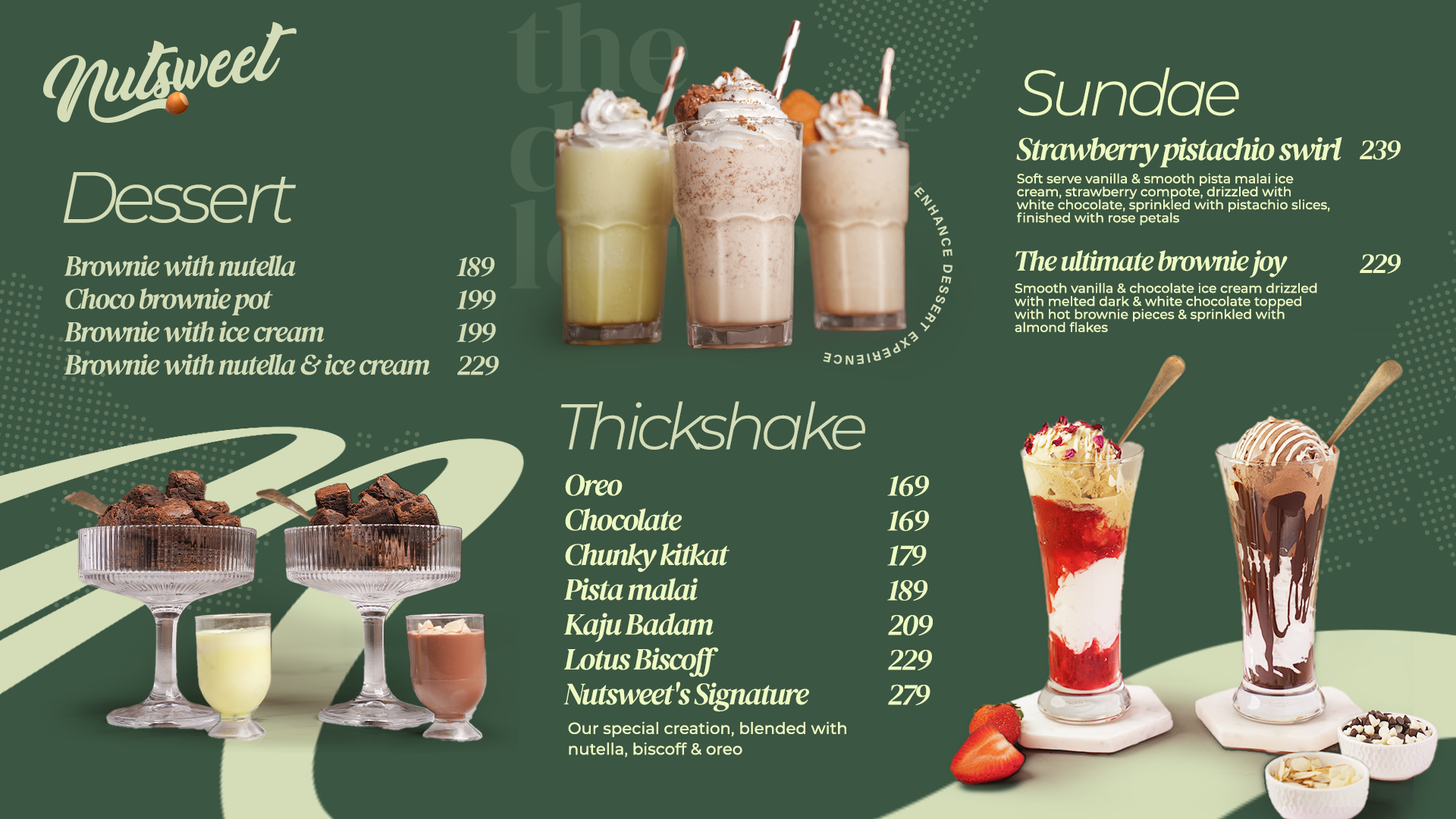 Nutsweet The Dessert Lounge - Navrangpura