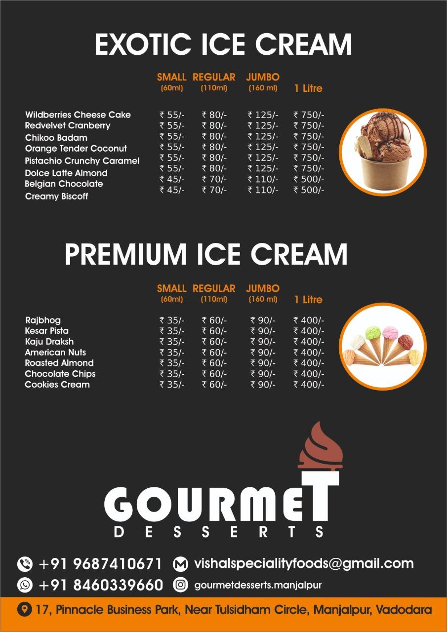 Gourmet Desserts - Manjalpur