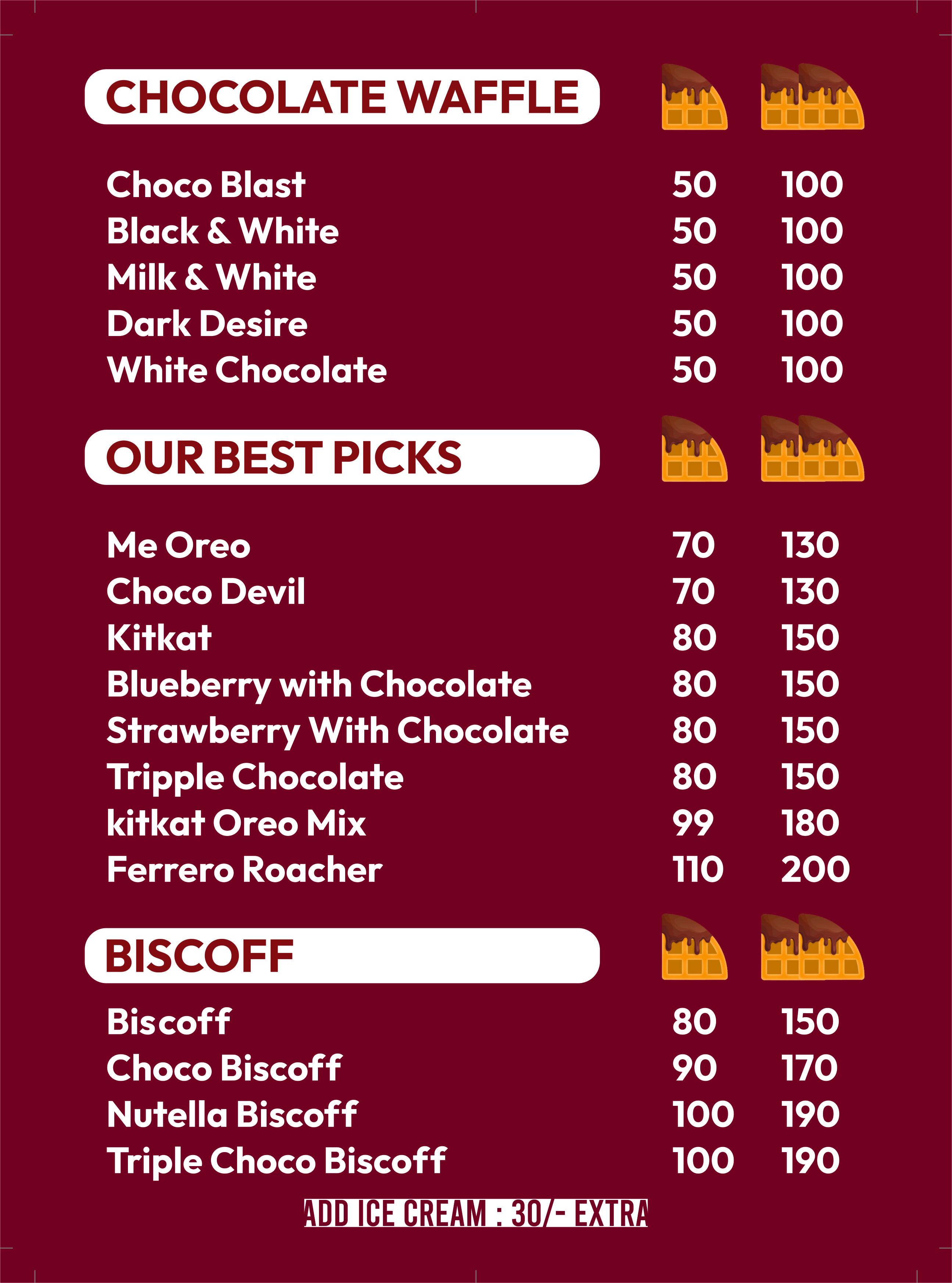 Great Indian Waffle - Gota