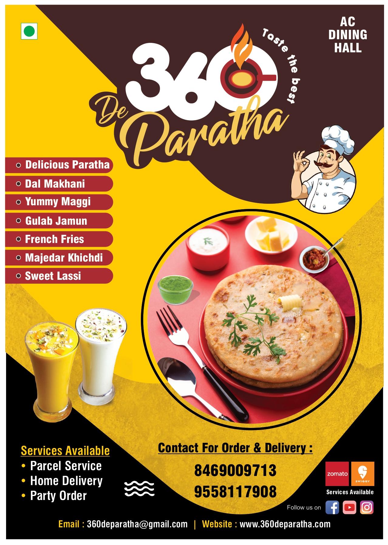 360 De Paratha - Prahladnagar